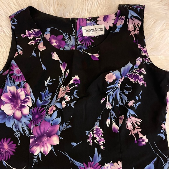 Vintage | Floral midi dress - Picture 4 of 13